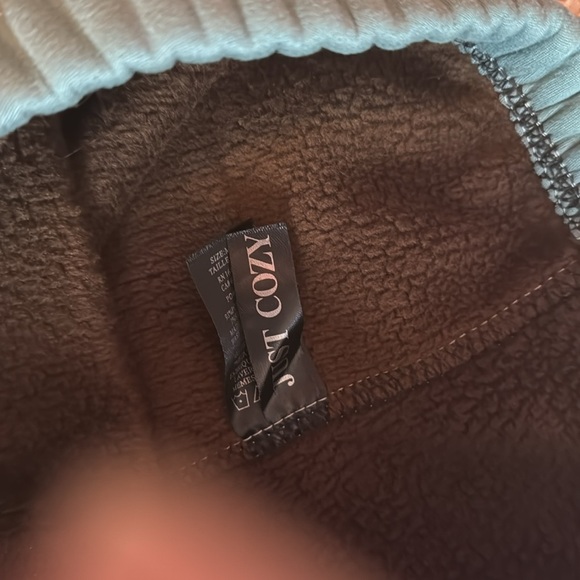 🍍FLEECE LINED JUST COZY LEGGING 🍍SZ M/L🍍 - Picture 2 of 3